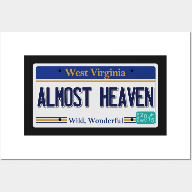 WV - Almost Heaven Wall Art by twix123844